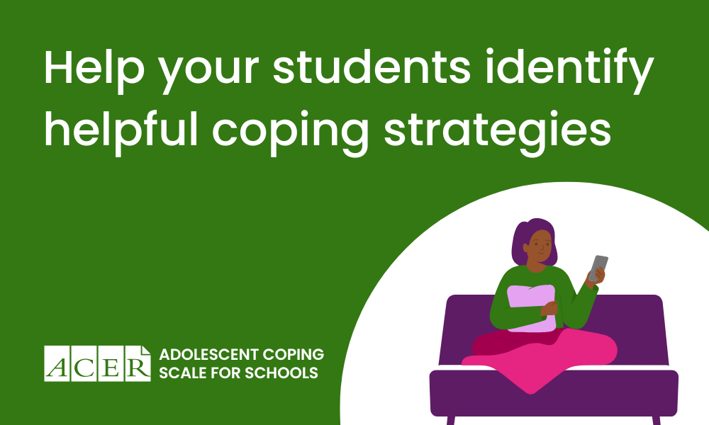 Help students understand how they cope