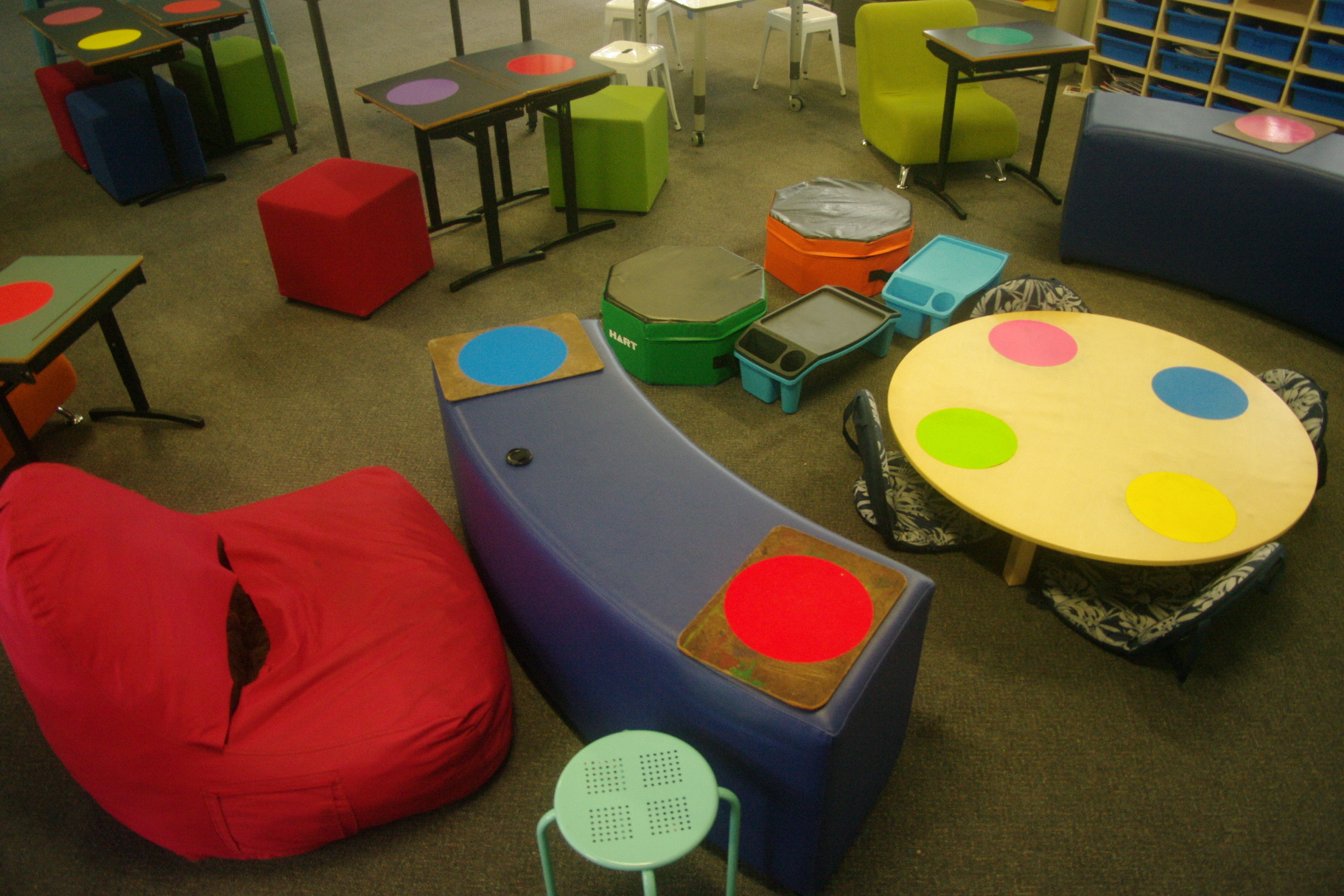 Changing classroom practice – introducing flexible seating