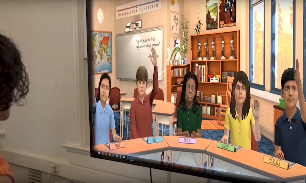 Classroom simulators to support teacher training