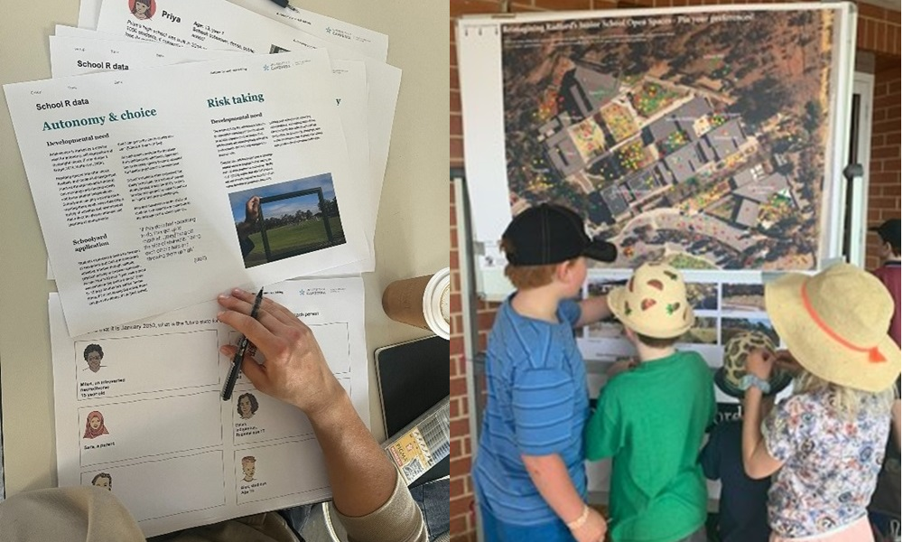 Learning spaces: Engaging students in design – 3 activities for better schoolyards