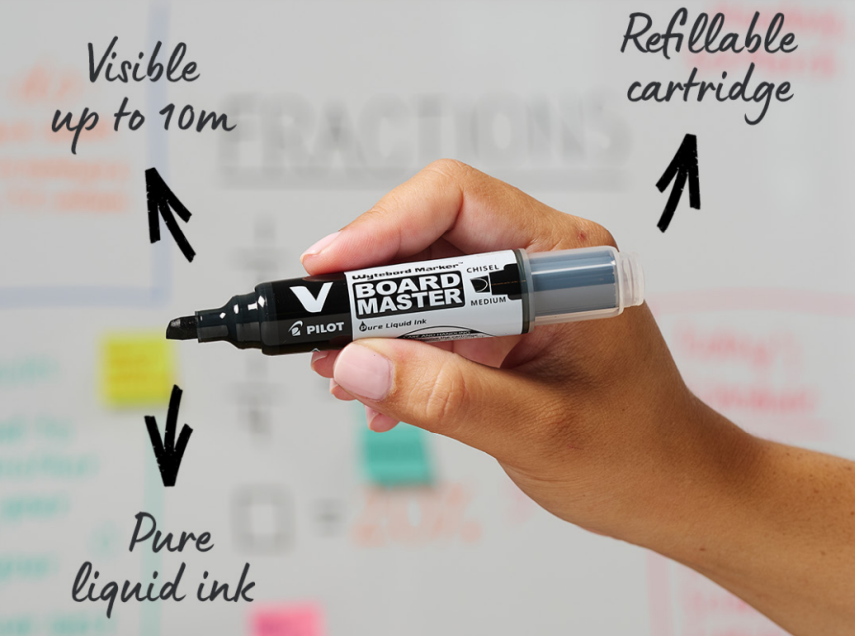 The Pilot V Board Master whiteboard marker