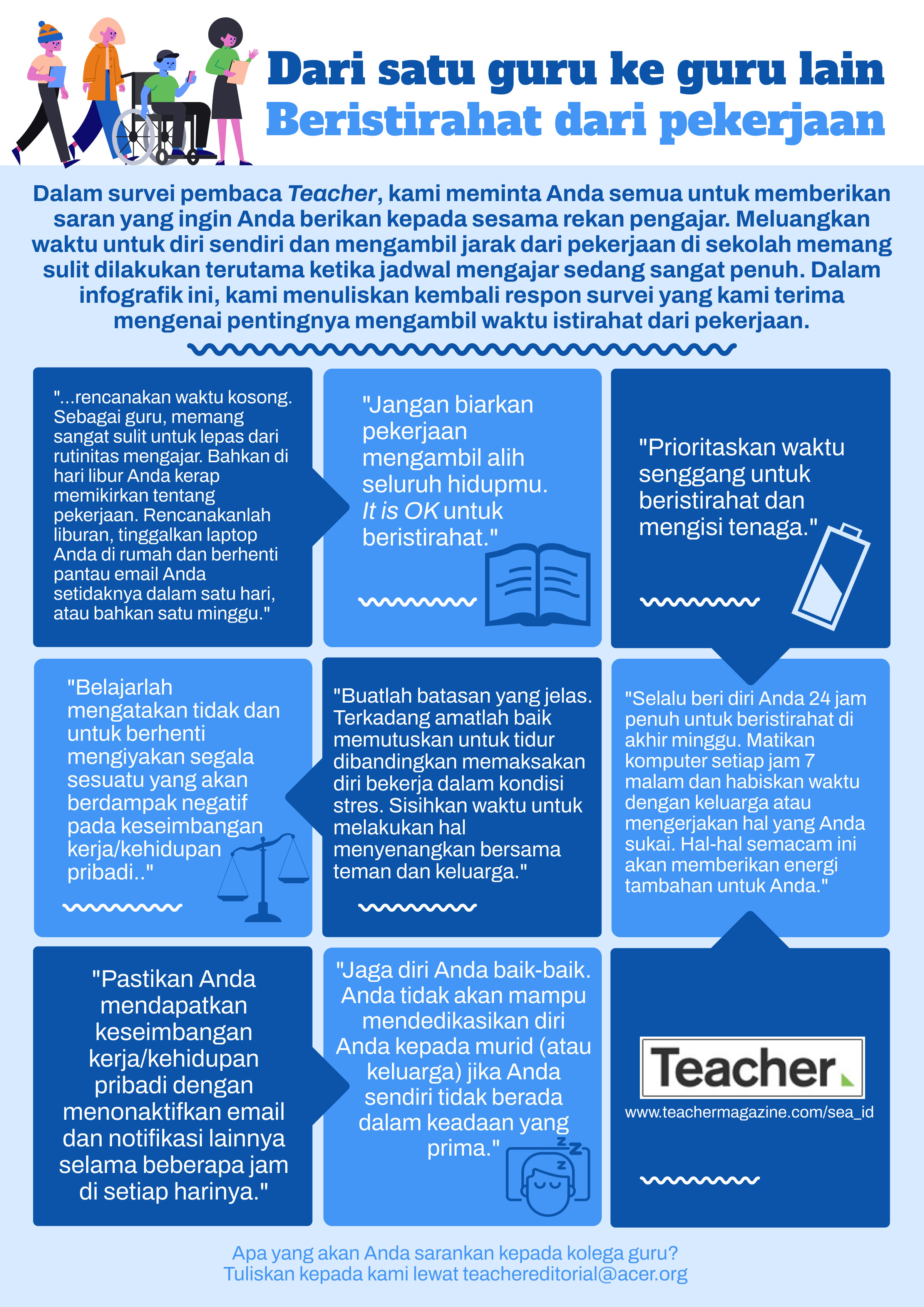 SEA-ID Infographic - Switching off from work