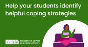Help students understand how they cope