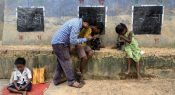 ‘Teacher of the street’ breaking the cycle of illiteracy in rural India