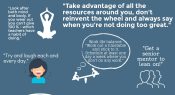Infographic: Wise words on teacher wellbeing