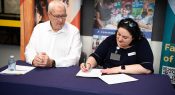 A partnership to support student pathways, health and wellbeing