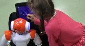 Learning by teaching ... a robot