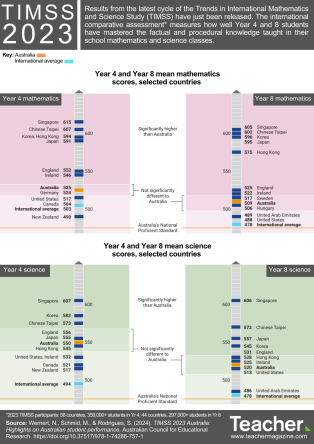 Infographic: TIMSS 2023 snapshot