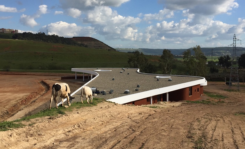 The new staffroom at Macgregor Primary School