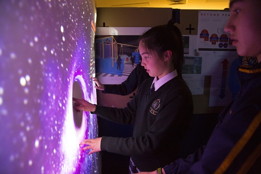 The new staffroom at Macgregor Primary School