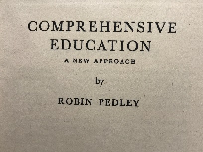Comprehensive education: a new approach
