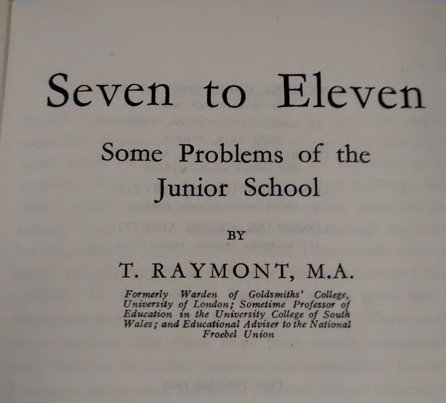 Education text from 1946.