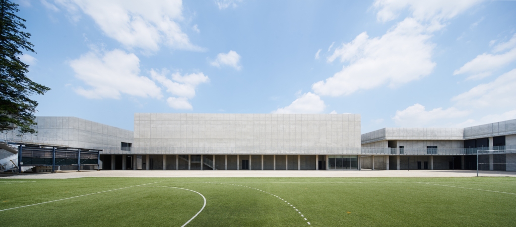 Waseda University Senior High School, Auditorium, Tokyo, Japan.